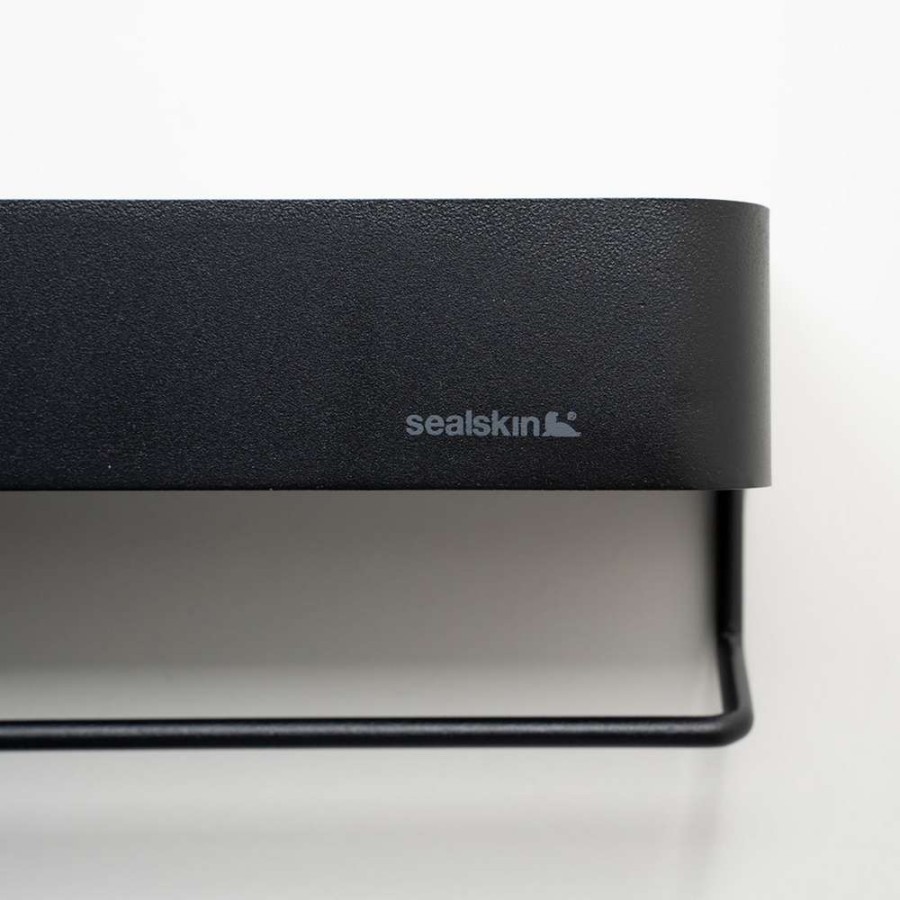 Brix black large ράφι + κρεμάστρα Sealskin