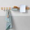 Brix white κρεμάστρα επιτοίχια με ράφι + καθρέπτη Sealskin