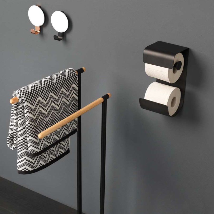 Brix black χαρτοθήκη επιτοίχια Sealskin