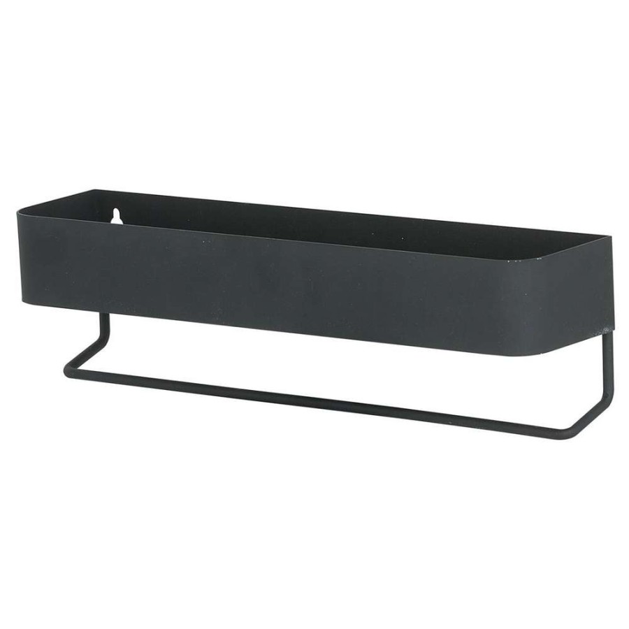 Brix black small ράφι + κρεμάστρα Sealskin