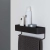 Brix black small ράφι + κρεμάστρα Sealskin