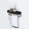 Brix black small ράφι + κρεμάστρα Sealskin