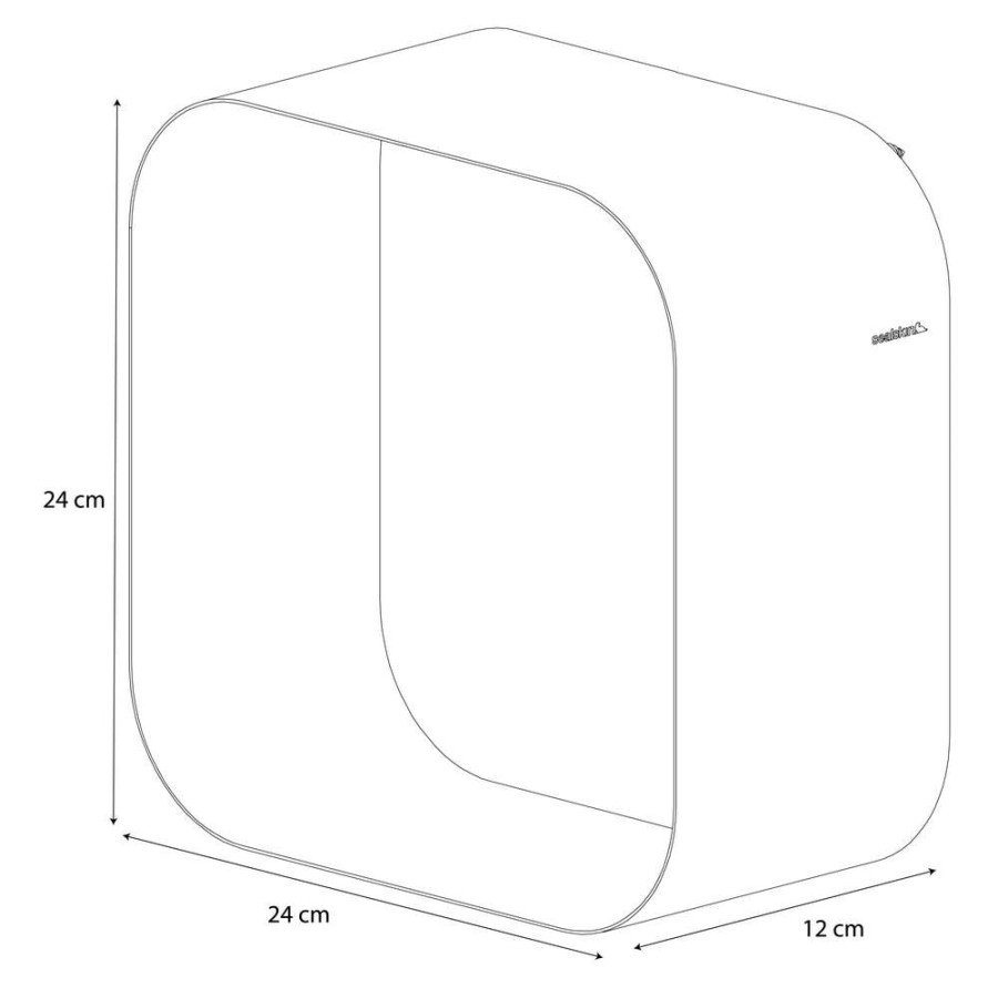 Brix white small ράφι Sealskin