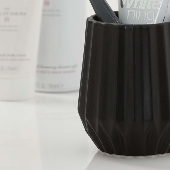 Arte black ποτήρι οδοντόβουρτσας Sealskin