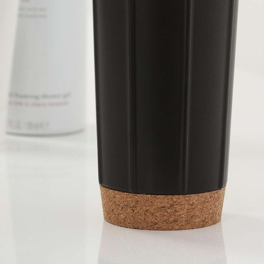 Cork black ποτήρι οδοντόβουρτσας Sealskin