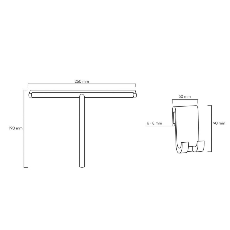 Wiper Deluxe chrome καθαριστής τζαμιών Sealskin