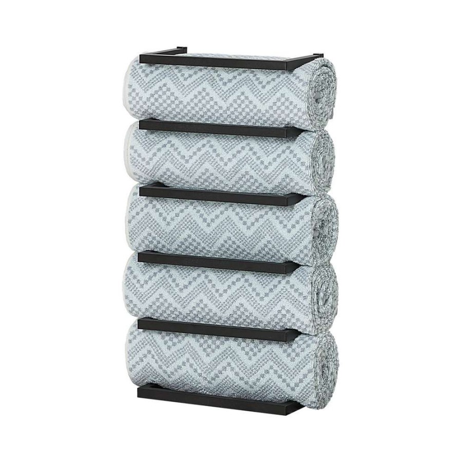 Carre black κρεμάστρα 5 θέσεων επιτοίχια Sealskin