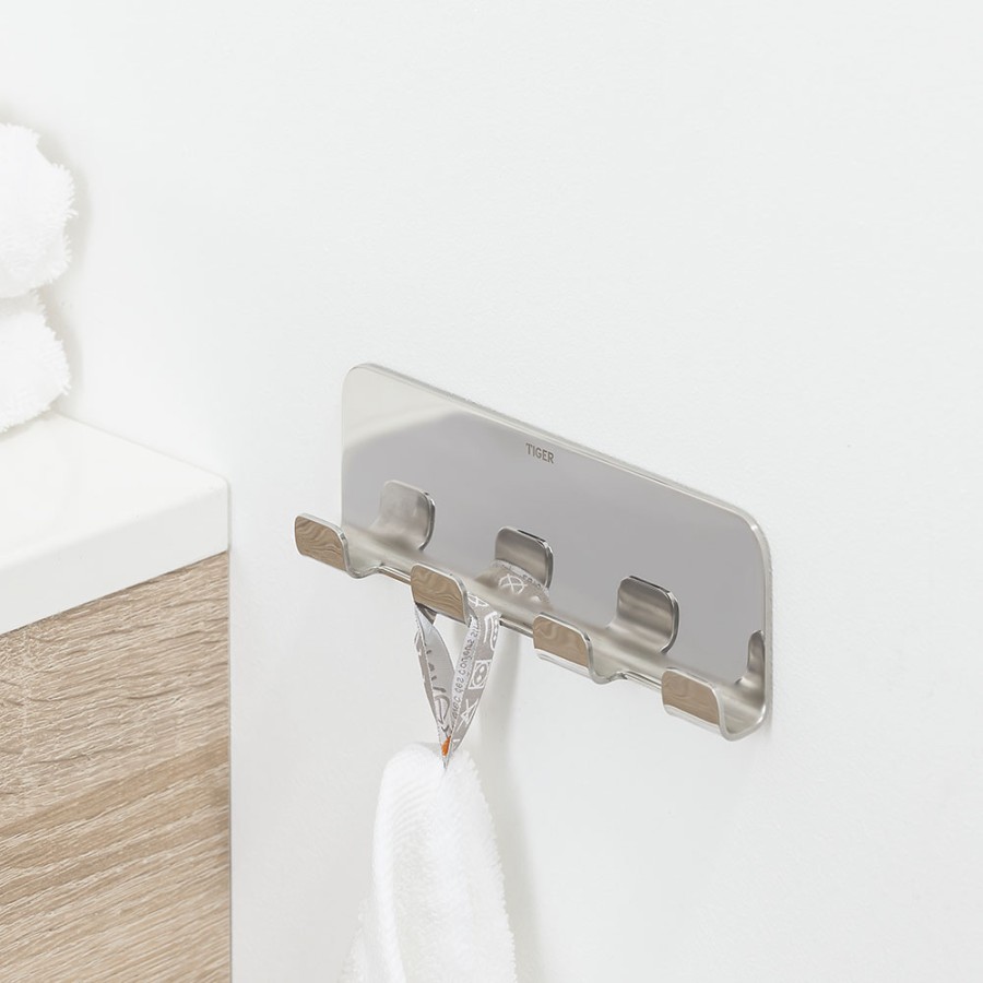 Tiger Colar Άγκιστρο Τετραπλό Polished stainless steel 1314730346