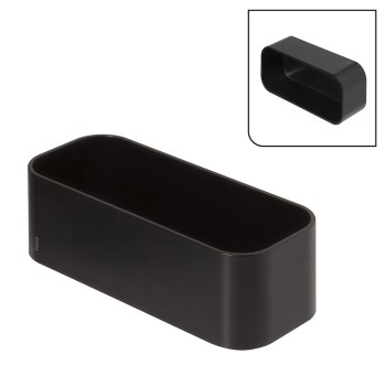 Tiger 2-Store Επιτοίχιο Ράφι 25 cm Black 1500010746