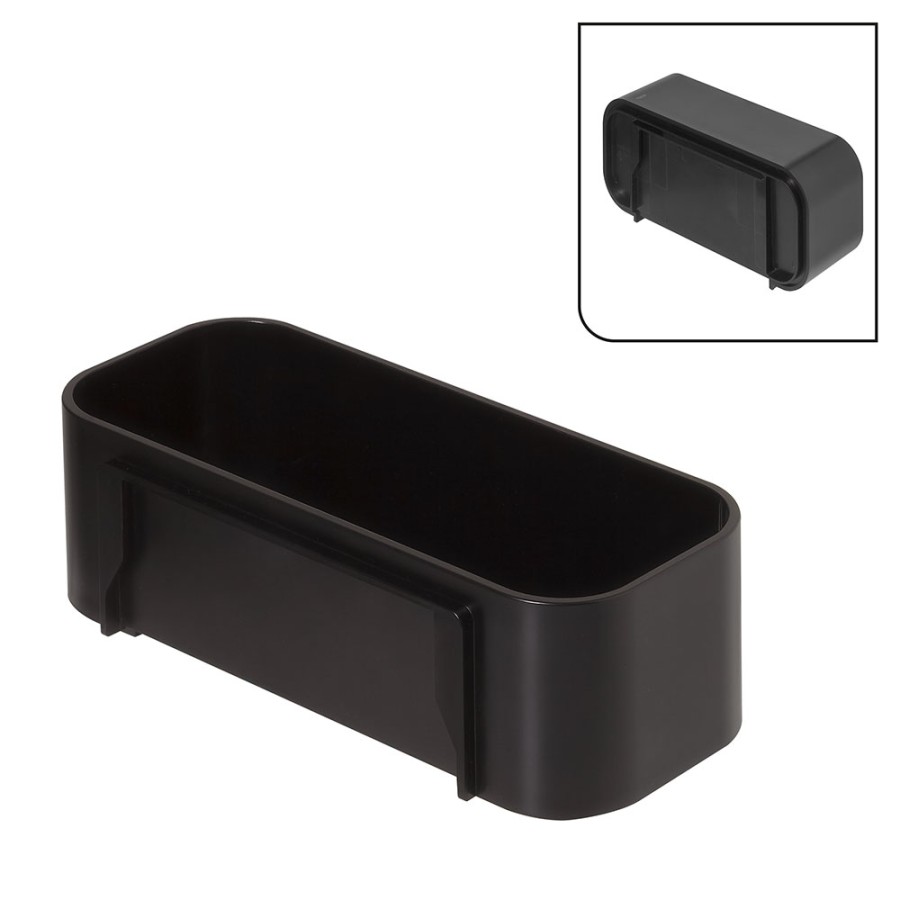 Tiger 2-Store Επιτοίχιο Ράφι 25 cm Black 1500010746