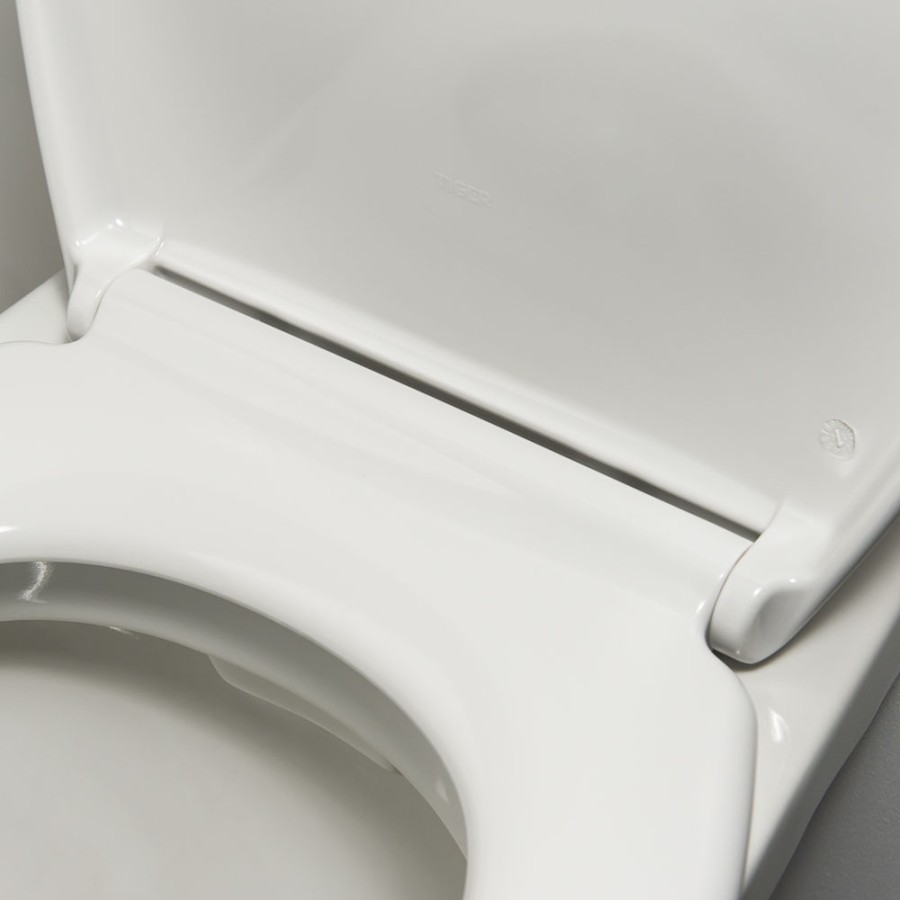 Tiger Ventura Καπάκι Λεκάνης Duroplast White 251490646