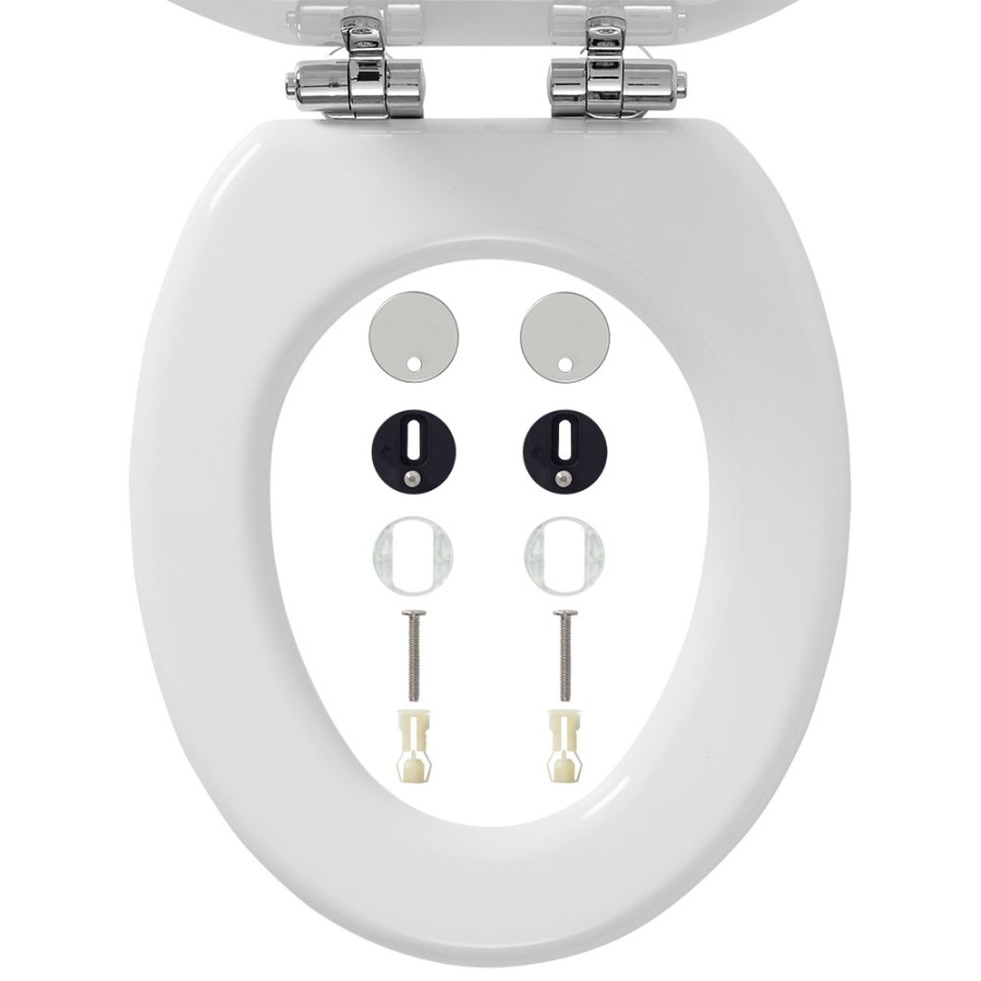 Tiger Mississippi Καπάκι Λεκάνης MDF White 251660646