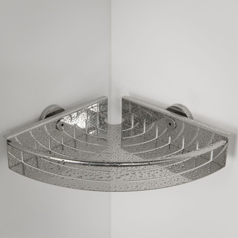 Tiger Boston Ράφι Γωνιακό 24.7 cm Polished stainless steel 304730346