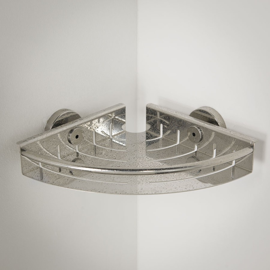 Tiger Boston Ράφι Γωνιακό 19.5 cm Polished stainless steel 304830346