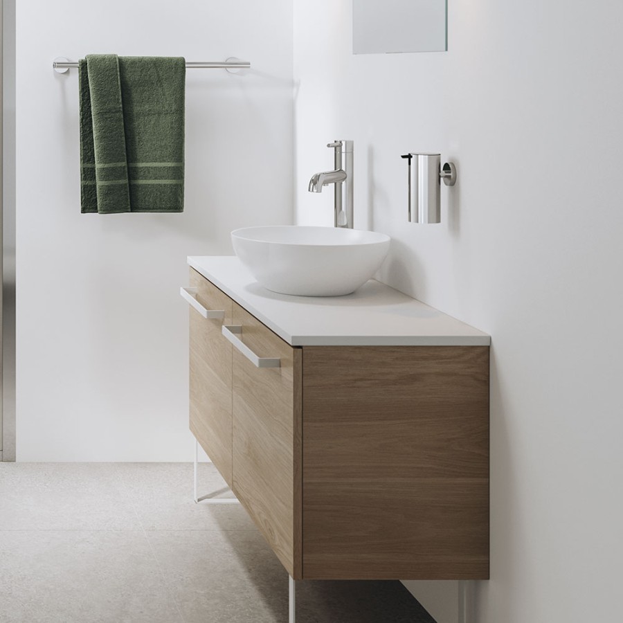 Tiger Boston Δοχείο Κρεμοσάπουνου Επιτοίχιο 240 ml Polished stainless steel 306330346