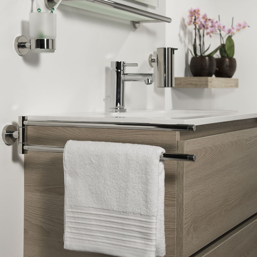 Tiger Boston Κρεμάστρα με Δύο Βραχίονες Polished stainless steel 308730346