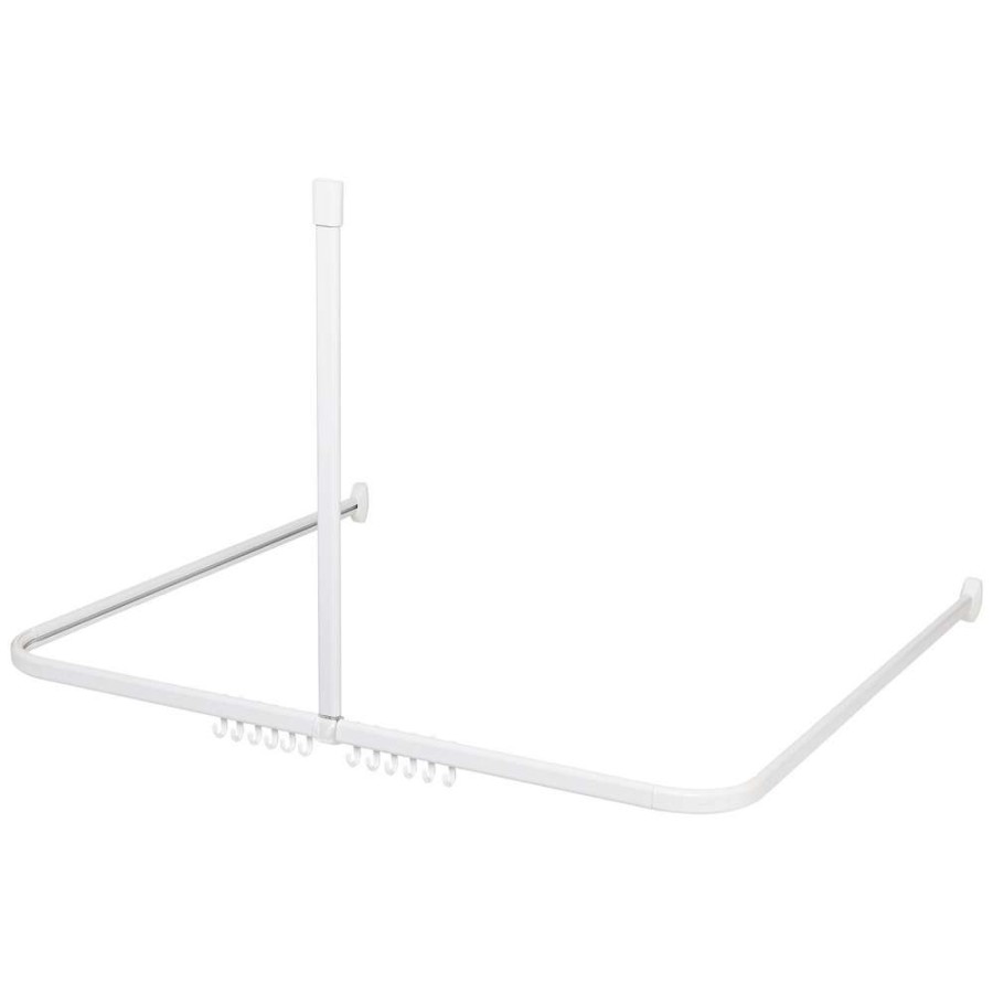 Easy roll white βραχίονας μπάνιου γωνιακός Sealskin