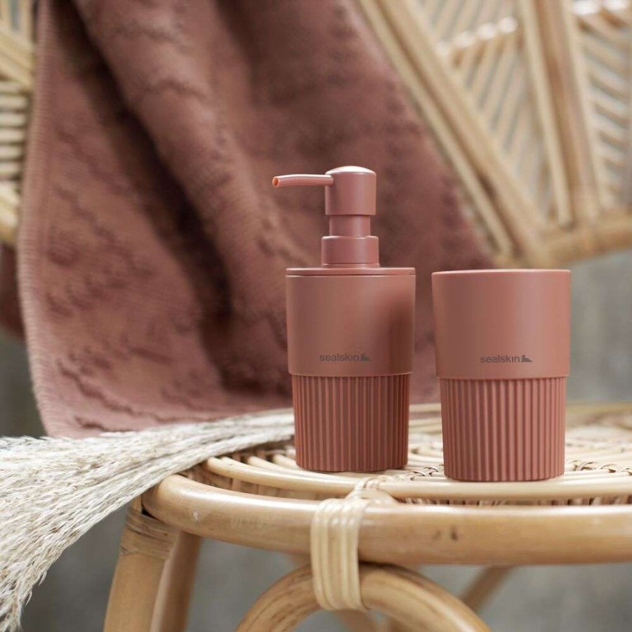 Brave dark pink ποτήρι οδοντόβουρτσας Sealskin