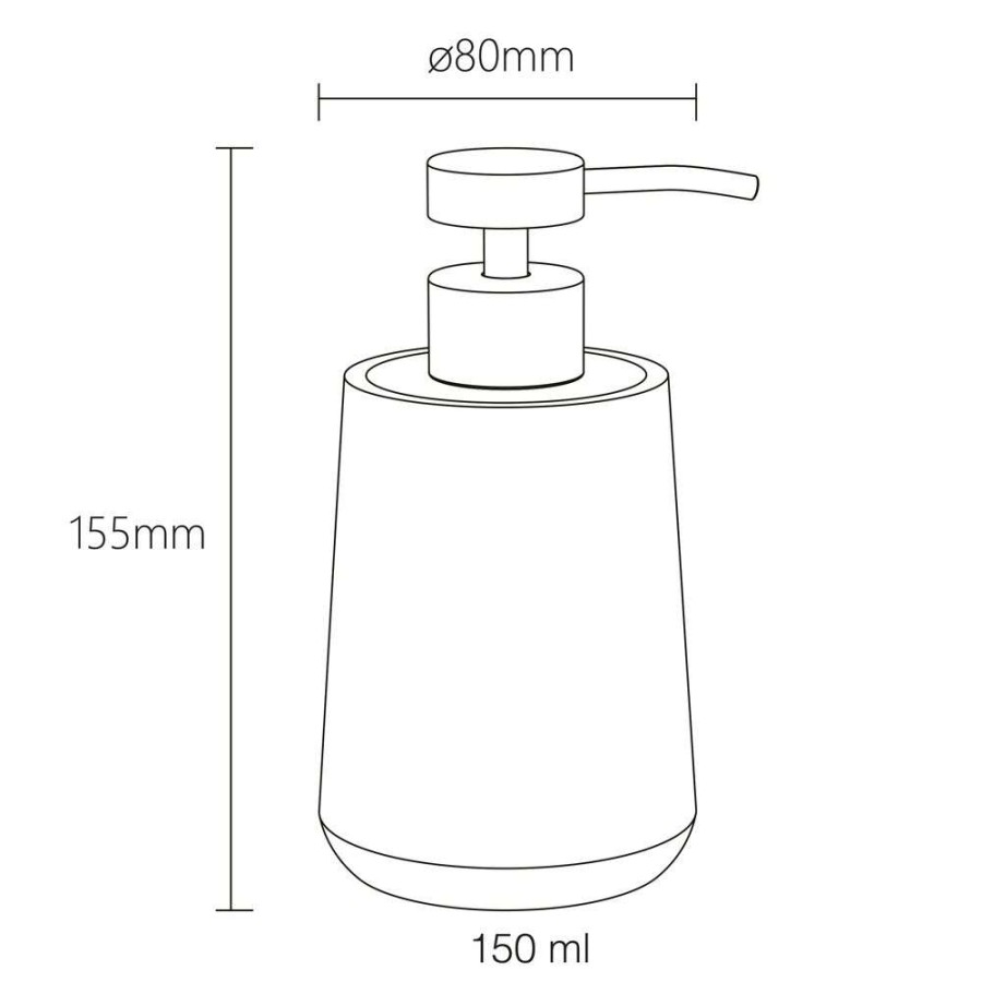 Earth oak 150 ml δοχείο κρεμοσάπουνου Sealskin 800676