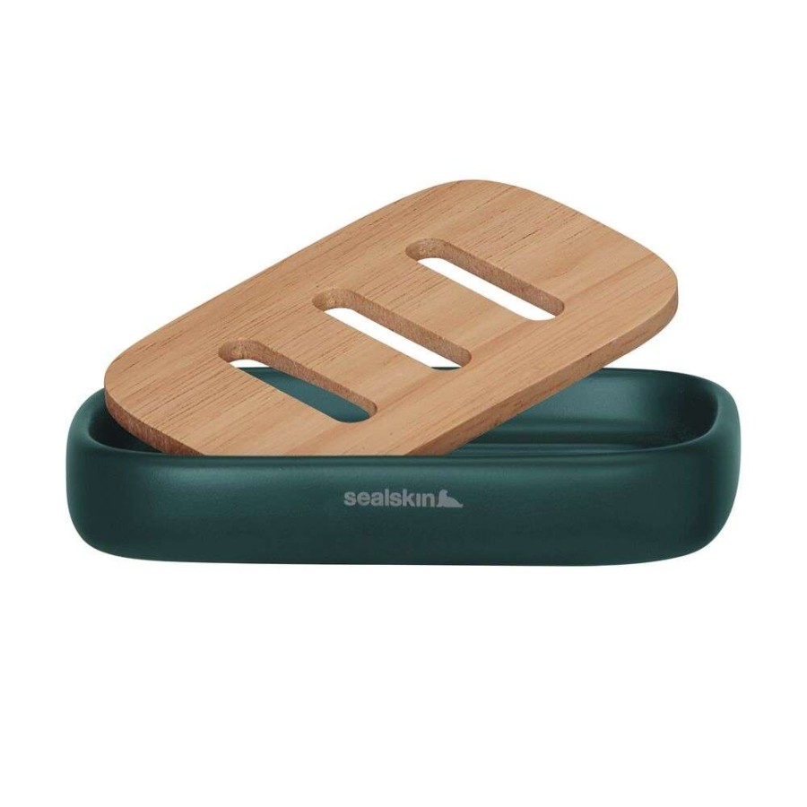 Mind dark green σαπουνοθήκη Sealskin