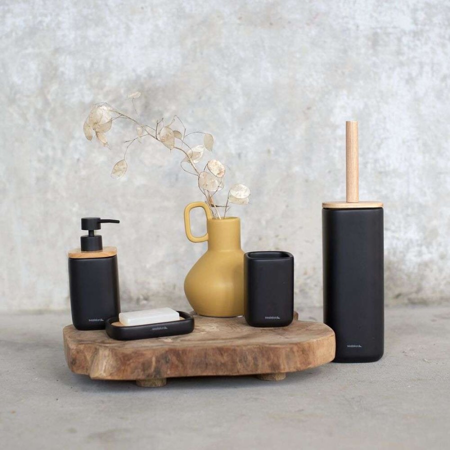 Mind black σαπουνοθήκη Sealskin