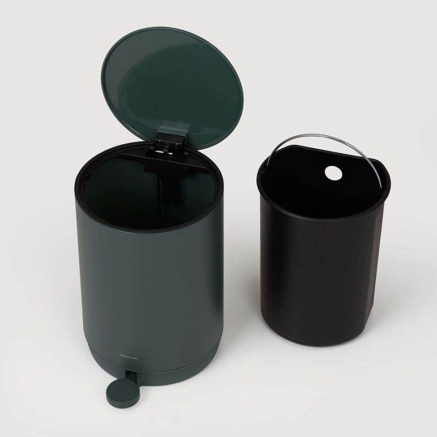 Mind dark green 5L κάδος απορριμμάτων Sealskin