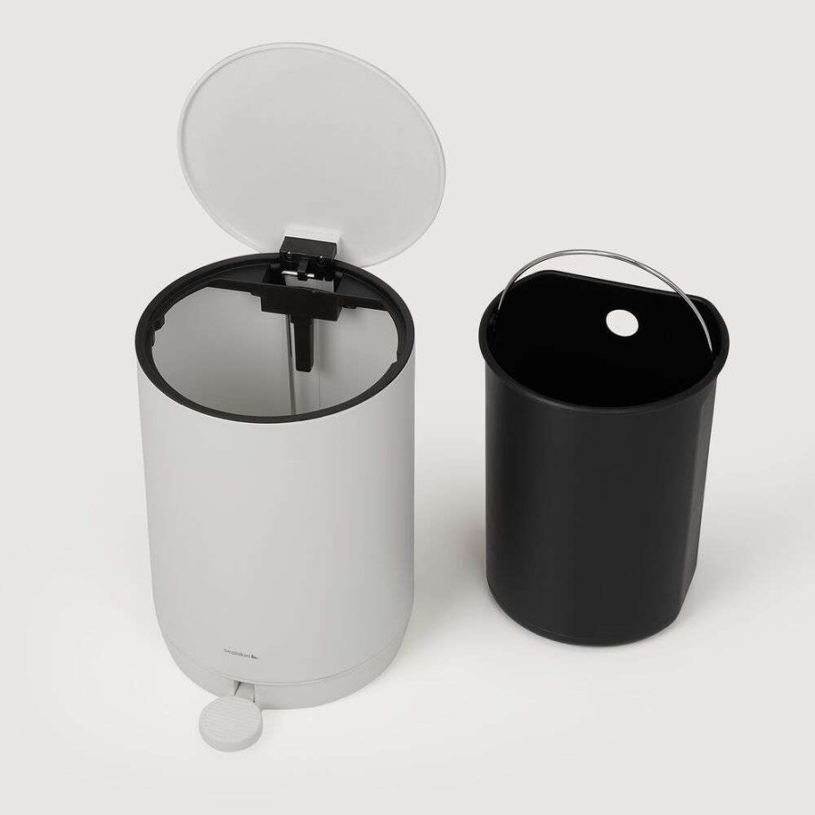 Mind white 5L κάδος απορριμμάτων Sealskin