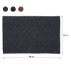 Aztec 60x90 dark grey πατάκι μπάνιου Sealskin