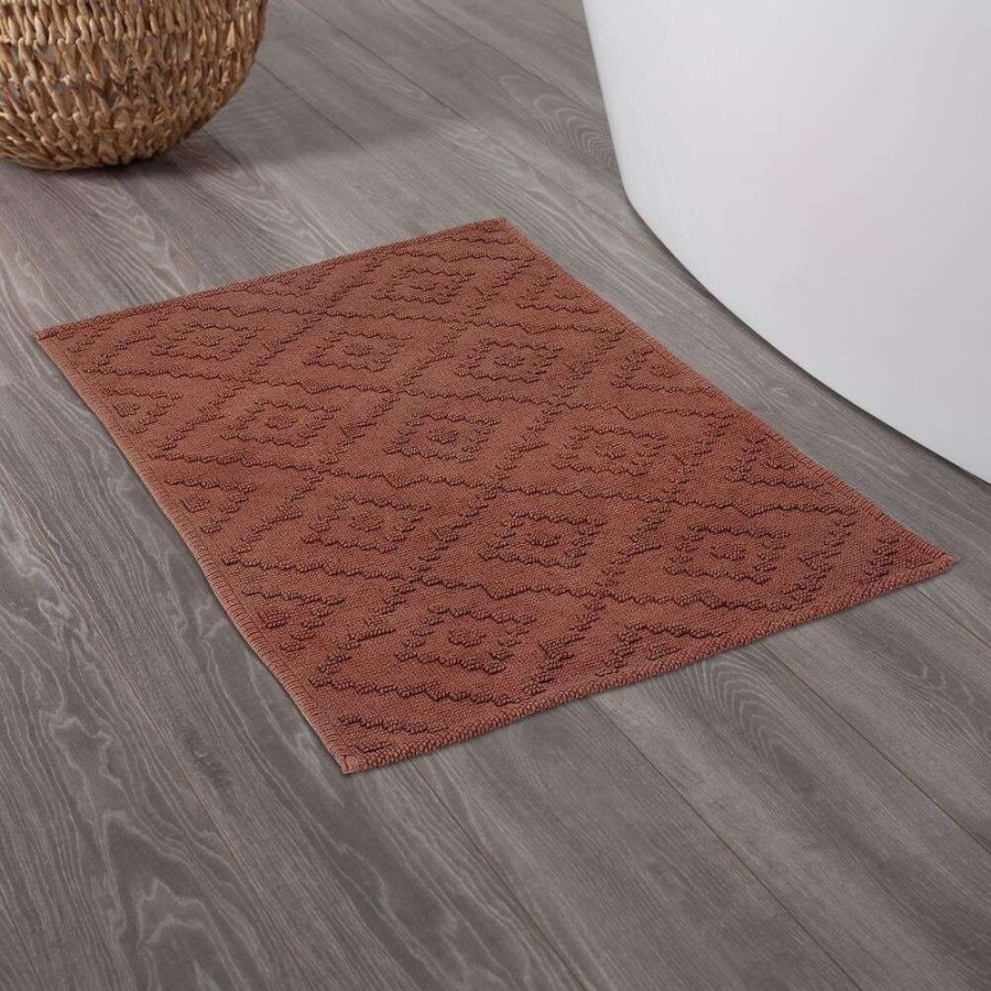 Aztec 60x90 dark pink πατάκι μπάνιου Sealskin
