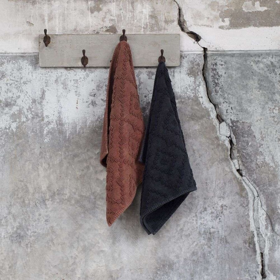 Aztec 60x60 dark grey πατάκι μπάνιου Sealskin