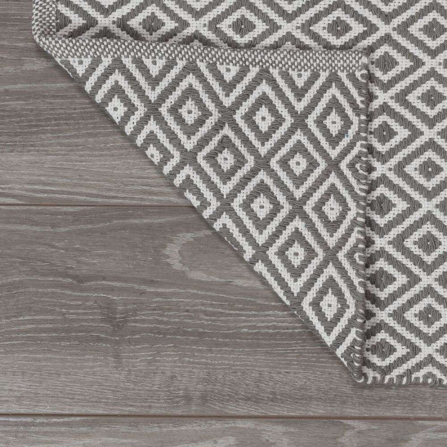 Trellis 60x60 grey πατάκι μπάνιου Sealskin