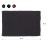 Delhi 60x90 dark grey πατάκι μπάνιου Sealskin