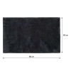 Doux 50x80 dark grey πατάκι μπάνιου Sealskin