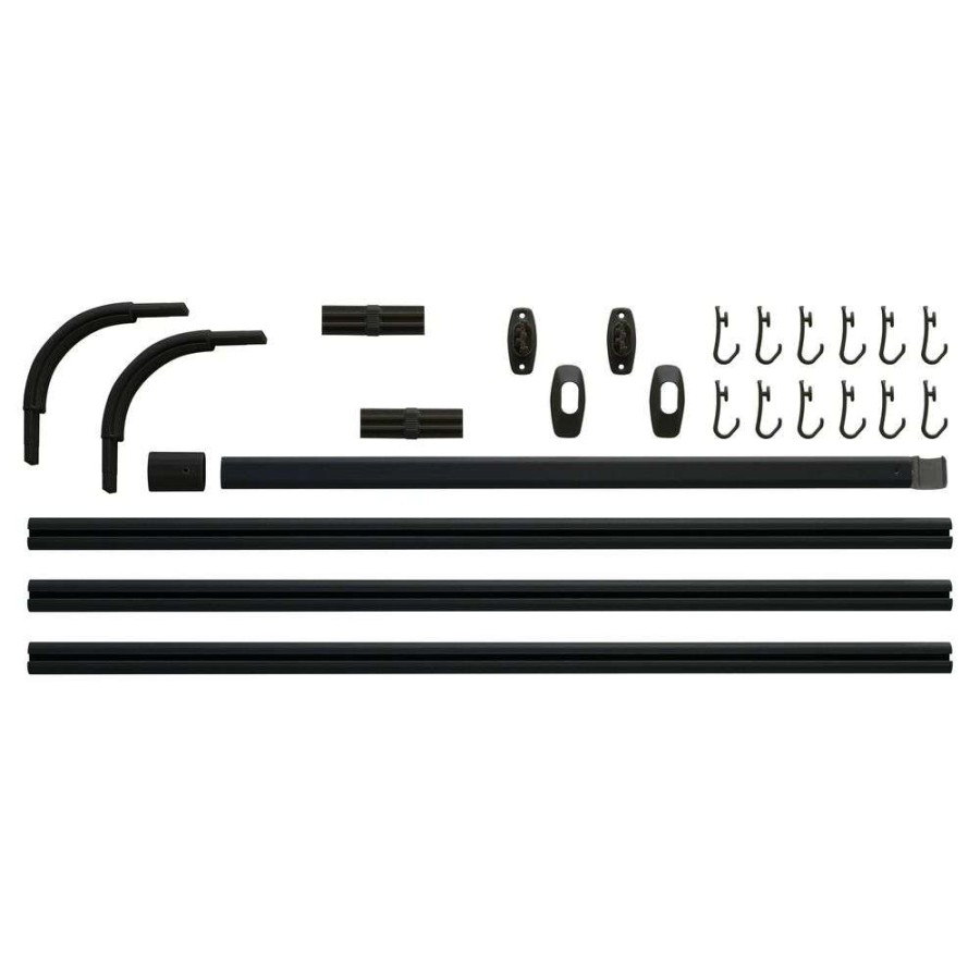 Easy roll black βραχίονας μπάνιου γωνιακός Sealskin