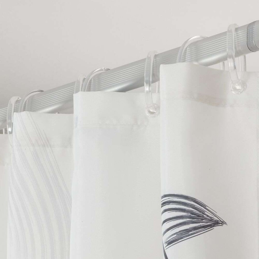 Birds 180x200 black κουρτίνα μπάνιου υφασμάτινη Sealskin