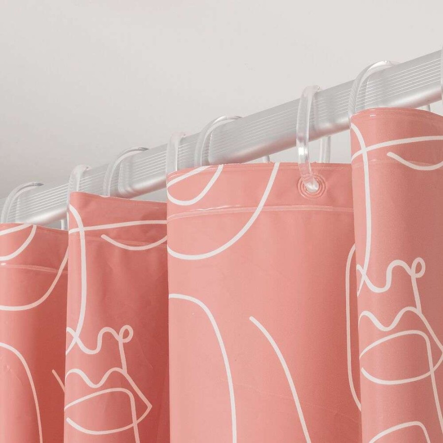 Mind 180x200 dark pink κουρτίνα μπάνιου πλαστική Sealskin