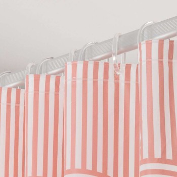 Brave 180x200 dark pink κουρτίνα μπάνιου πλαστική Sealskin