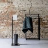 Tube 2nd version black σταντ χαρτιού υγείας + πιγκάλ Sealskin