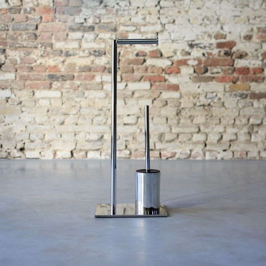 Tube 3rd version chrome σταντ χαρτιού υγείας + πιγκάλ Sealskin