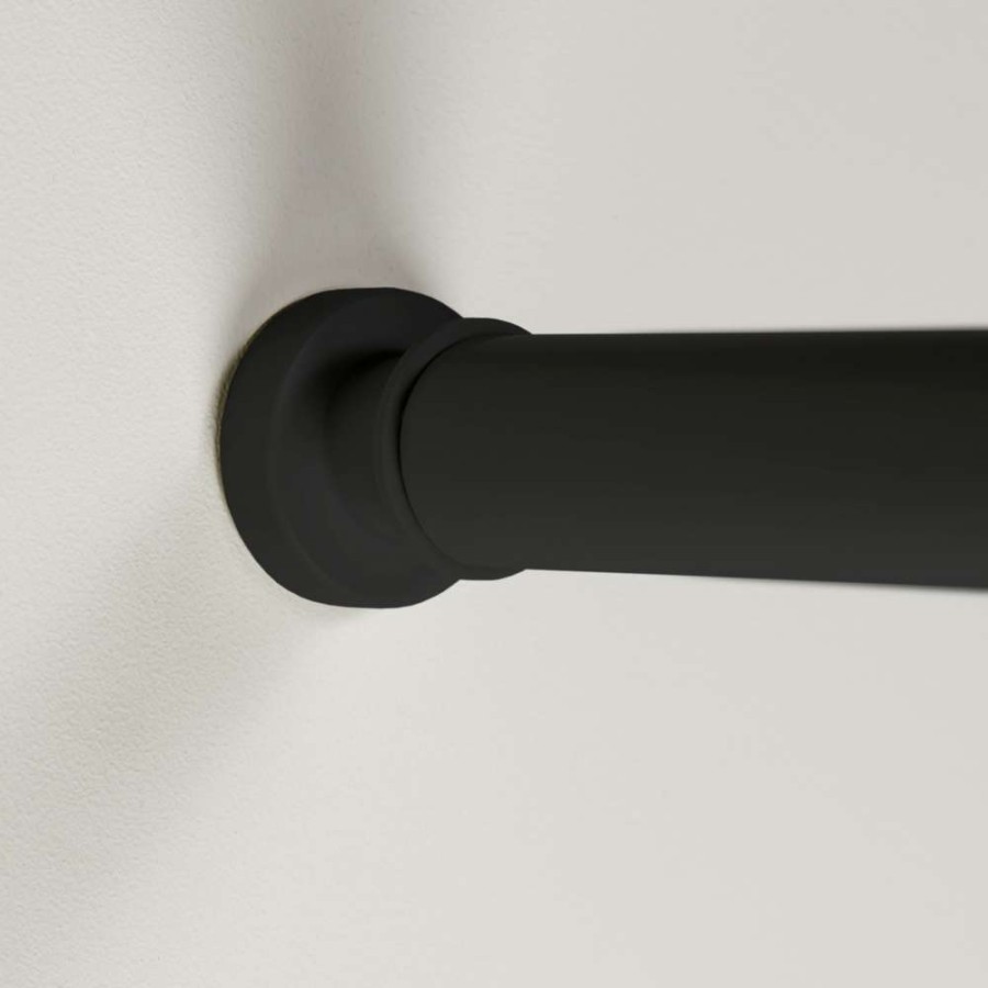 125-220 Ø 28 mm black βραχίονας μπάνιου πτυσσόμενος Sealskin