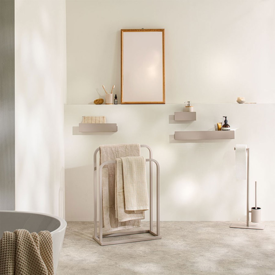 Brix greige σταντ χαρτιού υγείας + πιγκάλ Sealskin