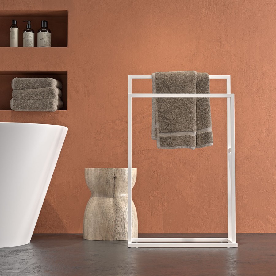 Carre white κρεμάστρα επιδαπέδια Sealskin