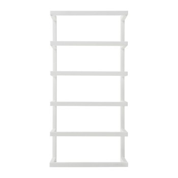 Carre White Κρεμάστρα 5 Θέσεων Επιτοίχια Sealskin