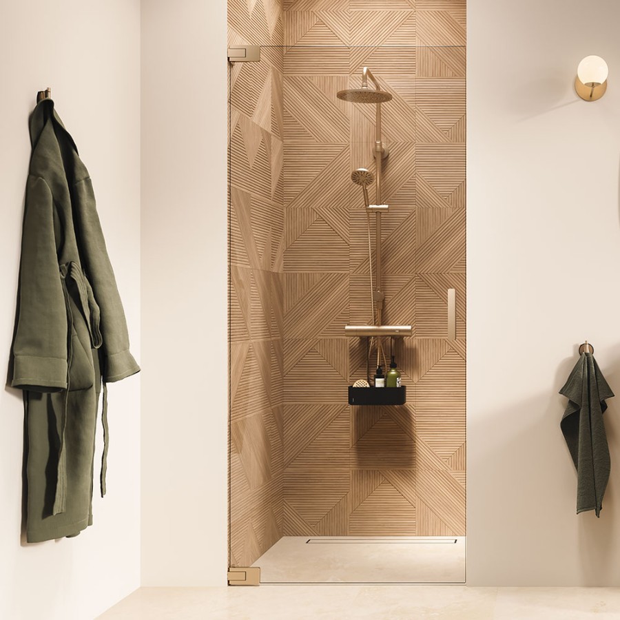 Tiger 2-Store Ράφι κρεμαστό για Βρύση Ντους 25 cm Black 800376