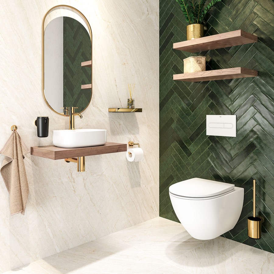 Tiger Cooper Χαρτοθήκη Polished gold 800552