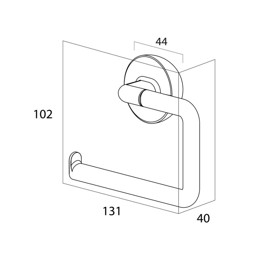 Tiger Cooper Χαρτοθήκη Polished gold 800552