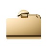 Tiger Cooper Χαρτοθήκη με Κάλυμμα Polished gold 800553