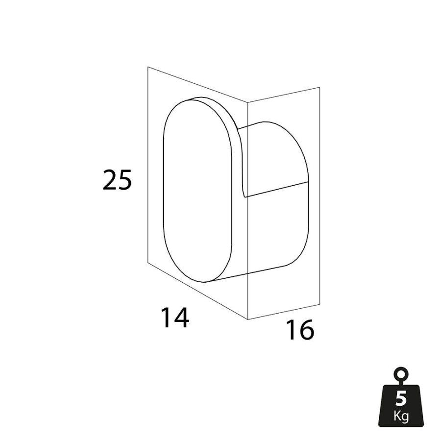 Tiger Cooper Σετ των 2 Άγκιστρο small Polished gold 800554