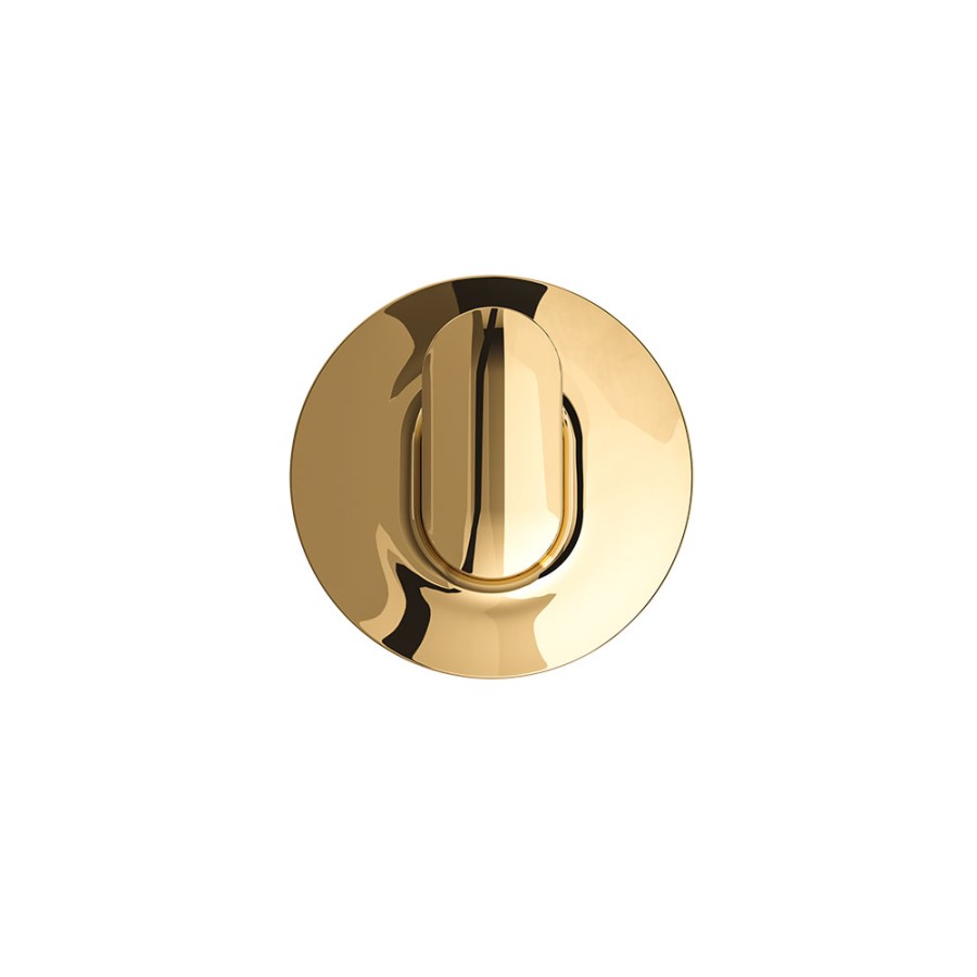 Tiger Cooper Άγκιστρο medium με αυτοκόλλητη βάση τοίχου Polished gold 800555