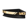 Tiger Cooper Ράφι Γωνιακό 21 cm Black / Polished gold 800563